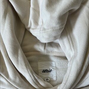 Aerie Cream Hoodie